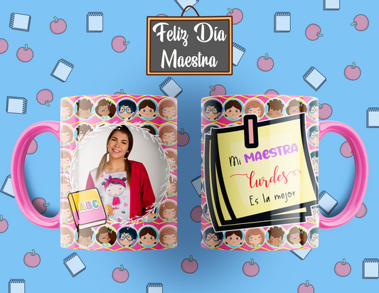 Taza ¨Mi Maestra es la Mejor¨Foto
