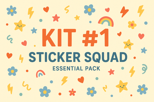 Kit #1 Sticker Squad (57pcs)