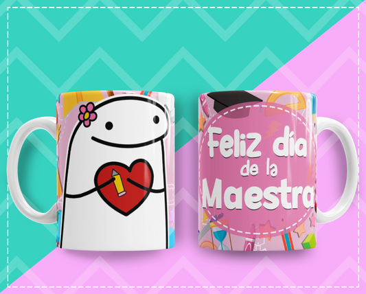 Flork "Feliz Dia de la Maestra" Taza
