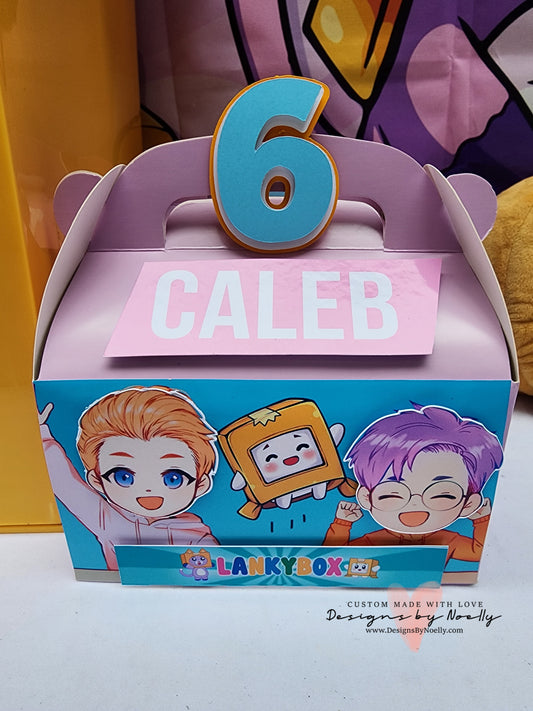 Lanky Box Inspired  Party Favors