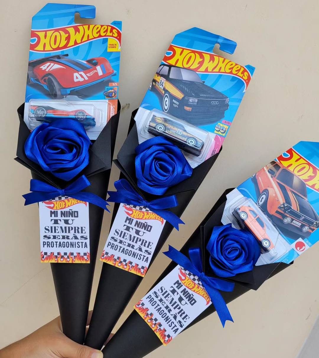 Custom Car Bouquet | Personalized Hot WHeel | Custom Car's| Valentine's Day | Father's Day | Birthday Gift | Graduation