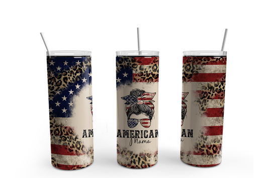 American Mom 20 oz Tumbler