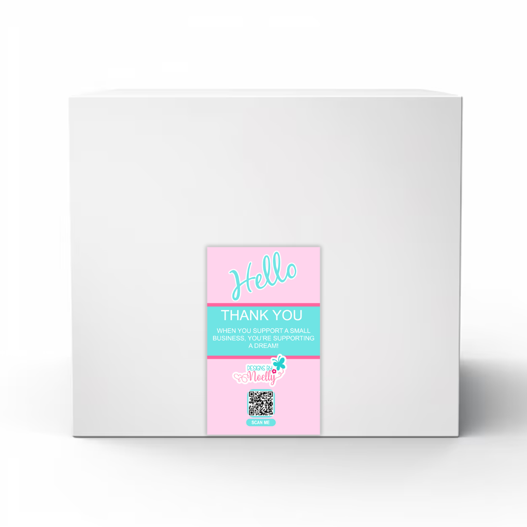Open Me Box Seal Labels