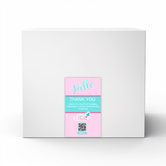 Open Me Box Seal Labels