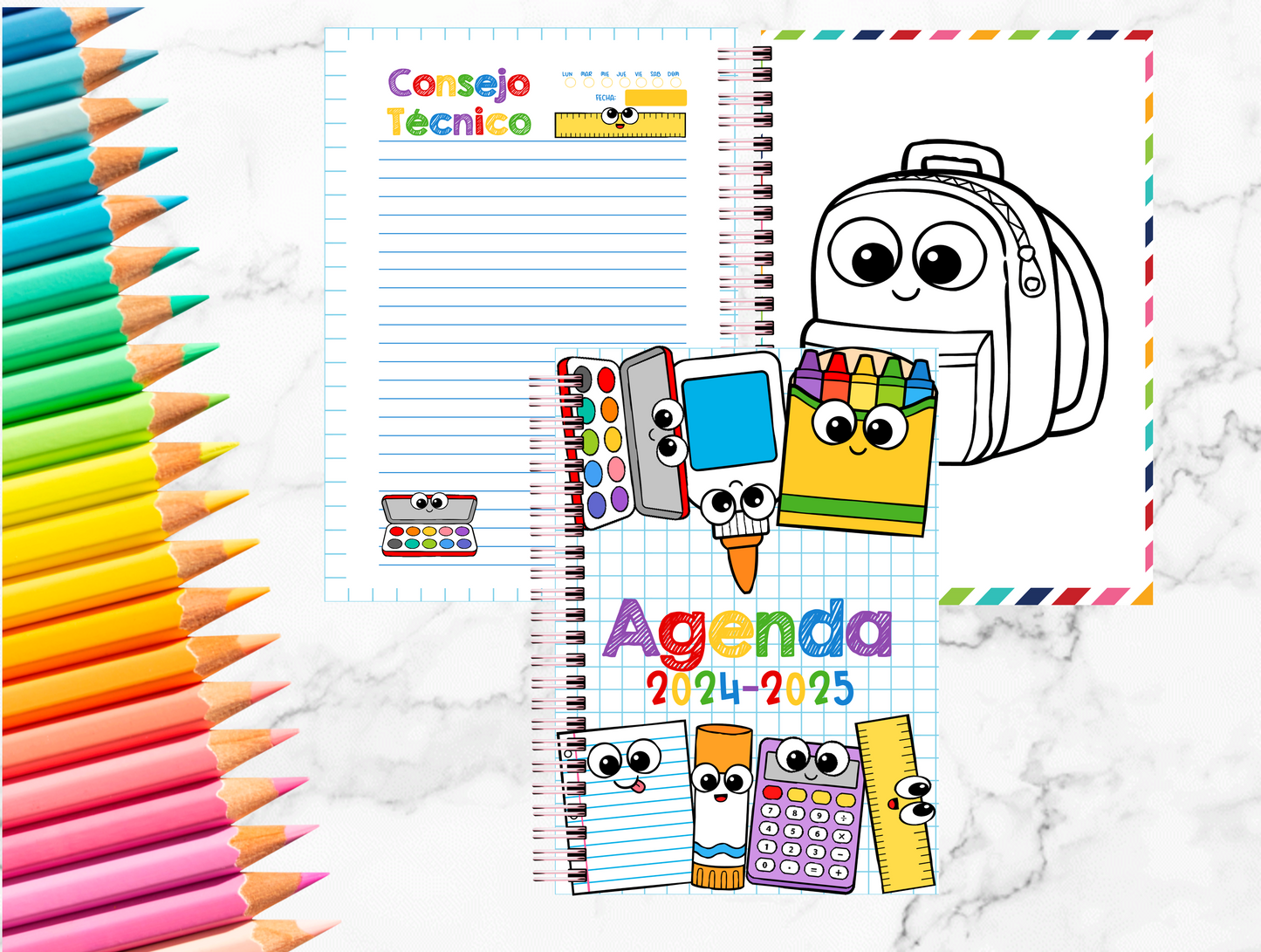 Agenda Escolar / School Year Planner/ Maestras / Estudiante
