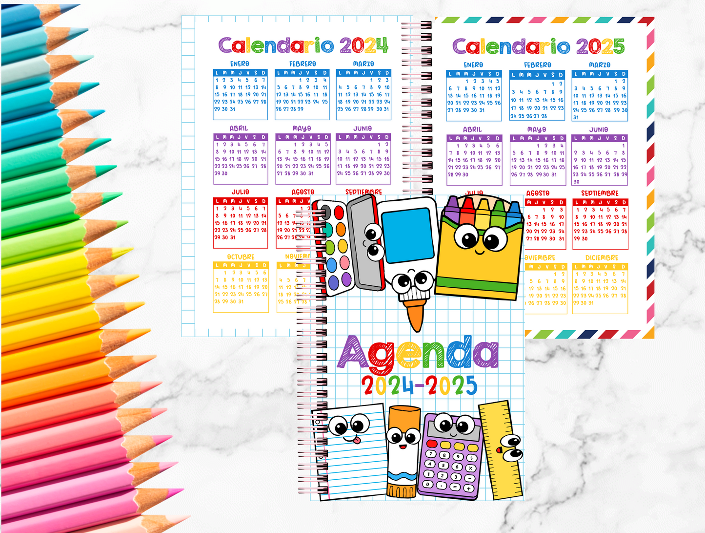 Agenda Escolar / School Year Planner/ Maestras / Estudiante