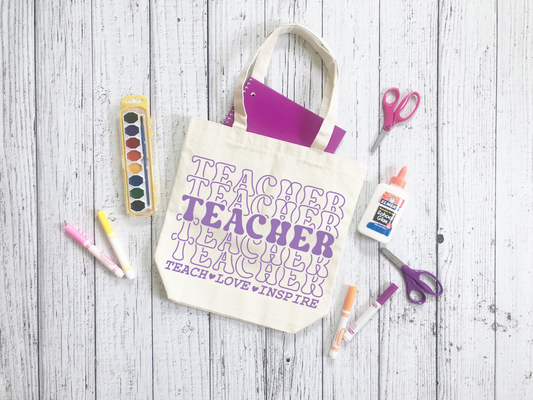 Totes for Teacher's , Different Styles to choose From!