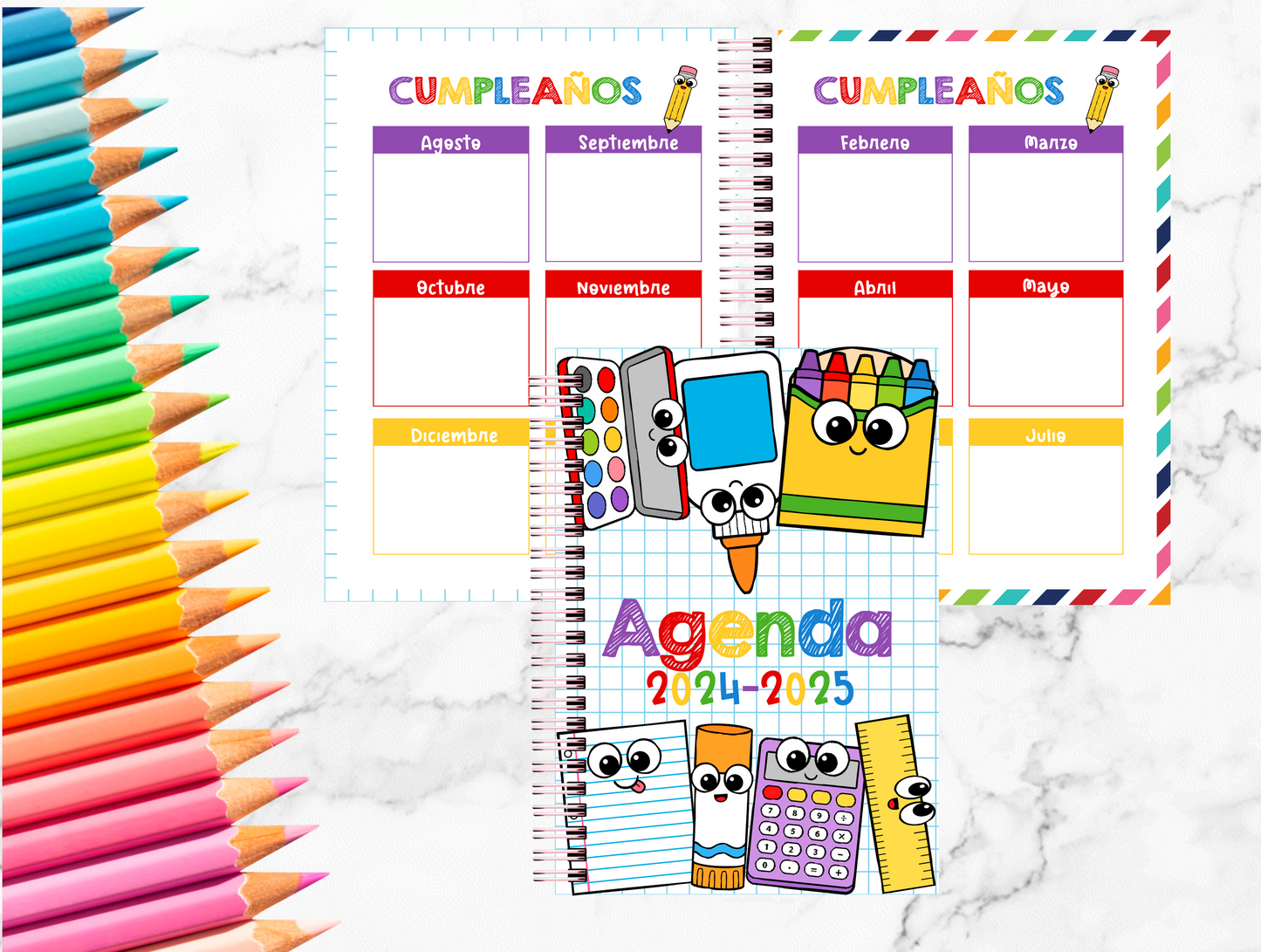 Agenda Escolar / School Year Planner/ Maestras / Estudiante
