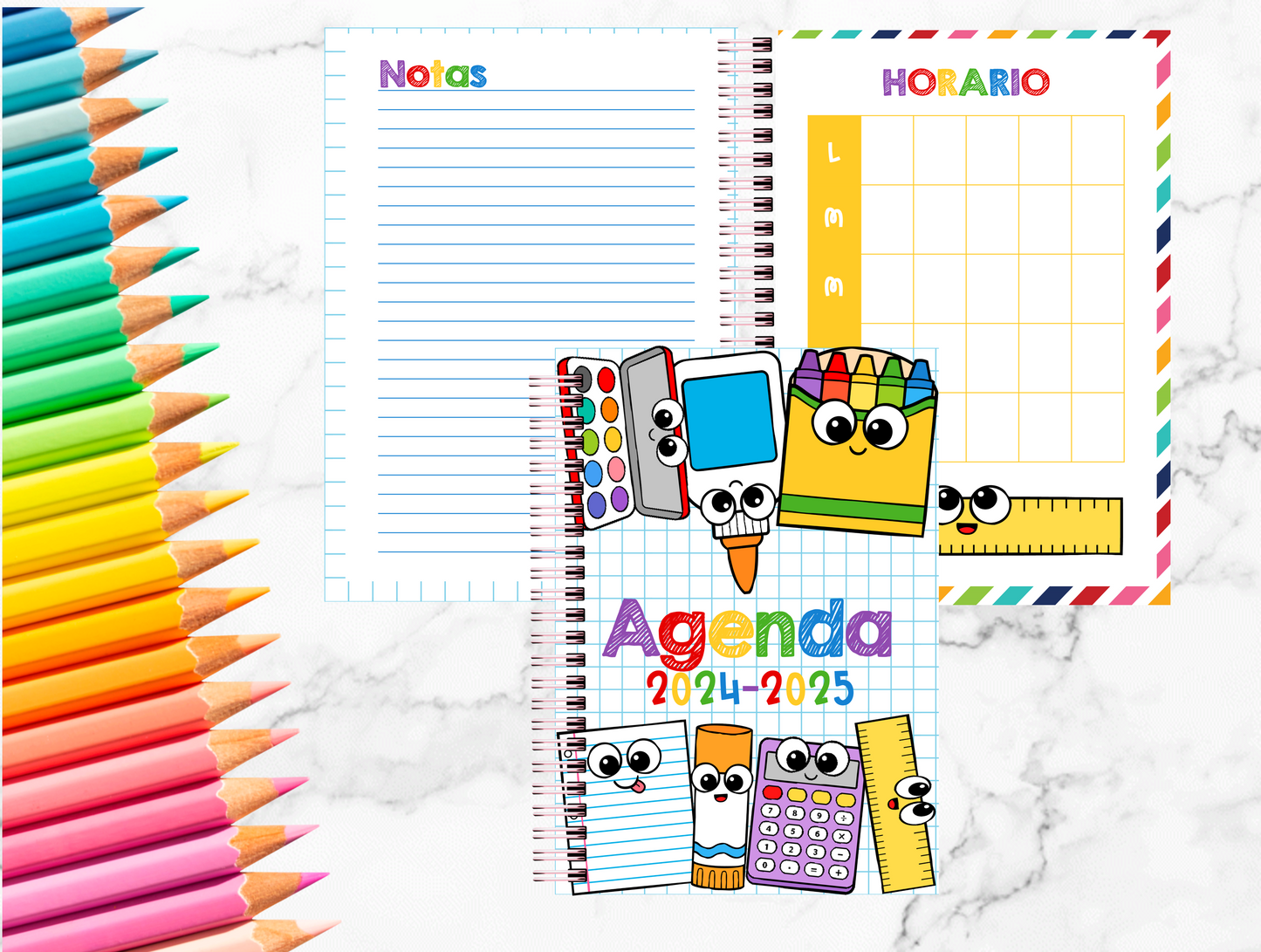 Agenda Escolar / School Year Planner/ Maestras / Estudiante