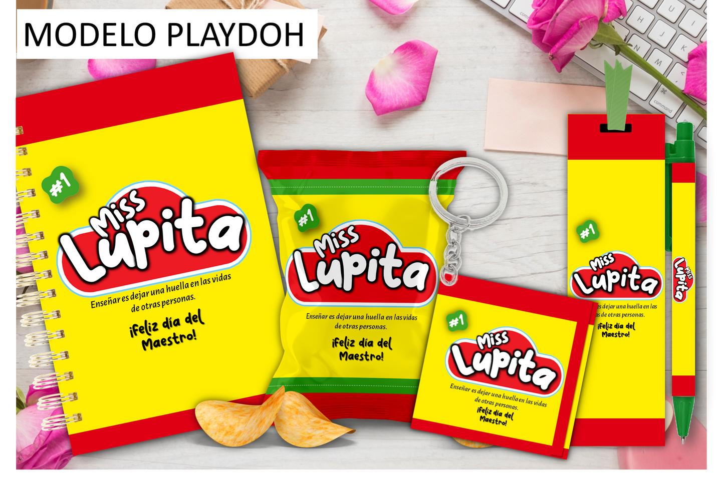 Playdoh Kit / Plasticina Kit / Teacher Appreciation Git / Dia del Maestro / Regalos Personalizados