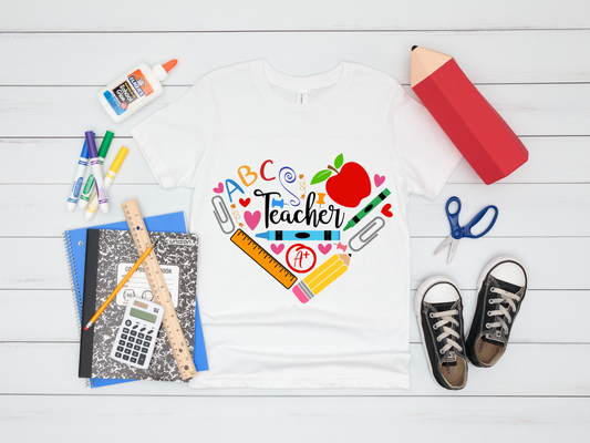 Teacher Heart T-Shirt