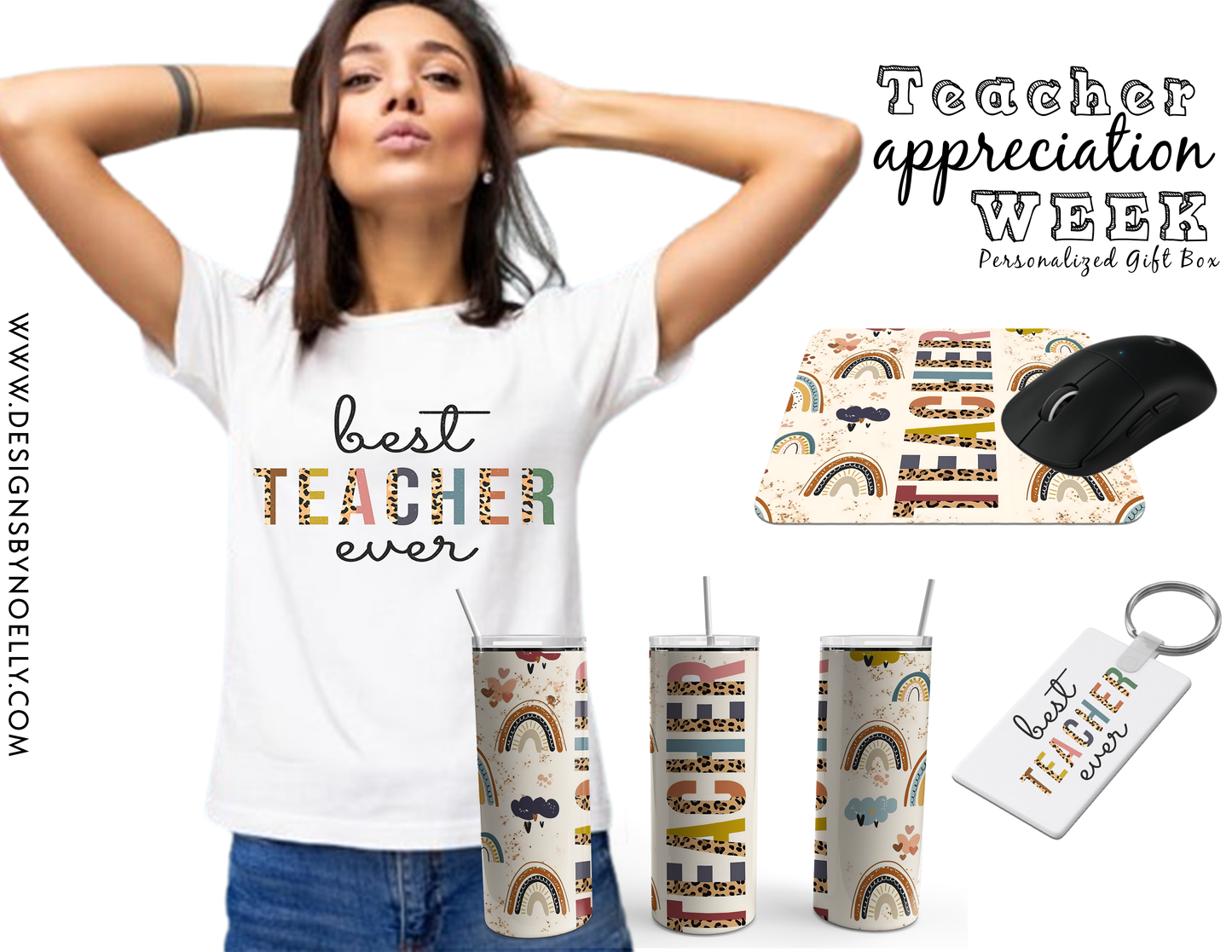 Animal Print Teacher Appreciation Gift Box