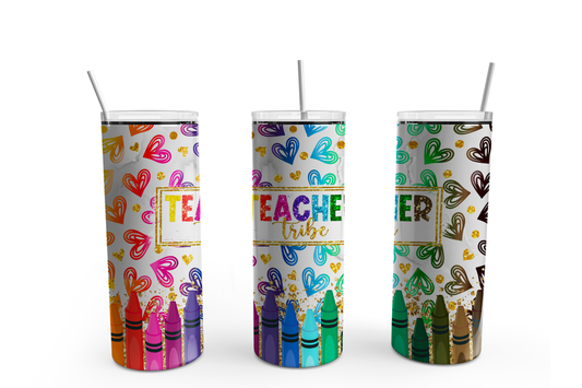 Teacher Tribe Custom 20oz Tumbler Cup