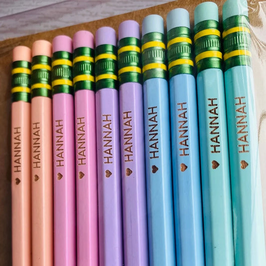 Lápices Personalizados #2| Engraved Pencils #2