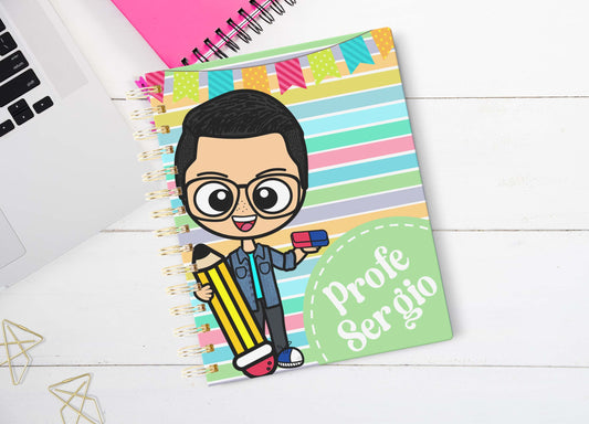 Men's Teacher's Agenda  /  Agenda Escolar / School Year Planner/ Maestras/ Students/ Estudiantes