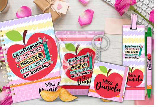 Cute Apple Kit / Linda Manzana Kit / Teacher Appreciation Git / Dia del Maestro / Regalos Personalizados