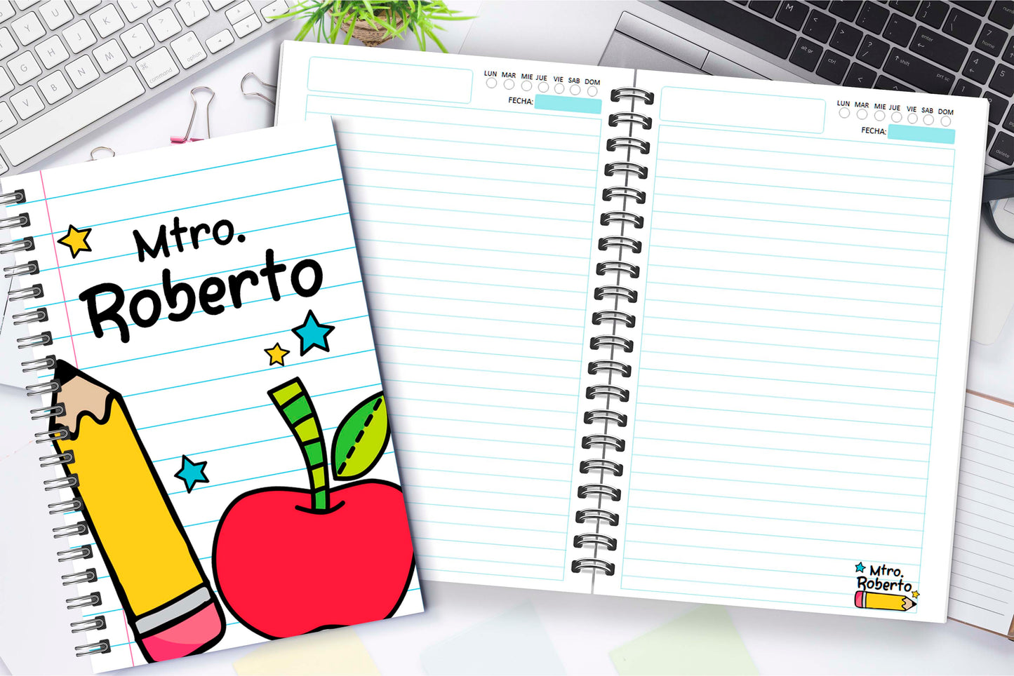 Pencil & Apple Kit / Lapiz y Manzana Kit / Teacher Appreciation Git / Dia del Maestro / Regalos Personalizados (Copy)
