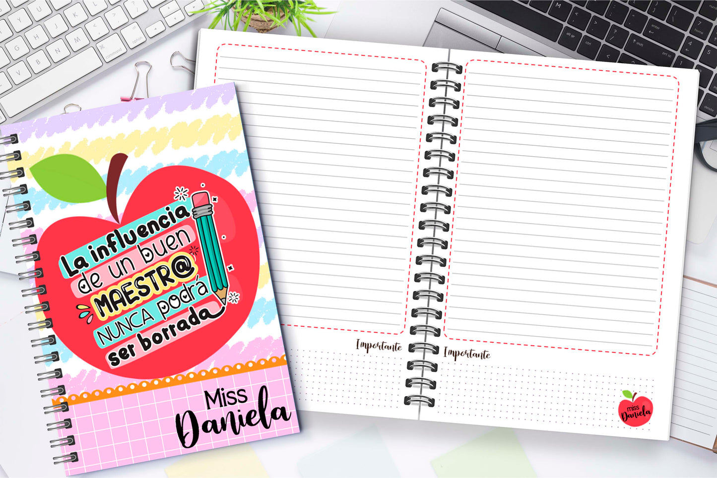 Cute Apple Kit / Linda Manzana Kit / Teacher Appreciation Git / Dia del Maestro / Regalos Personalizados