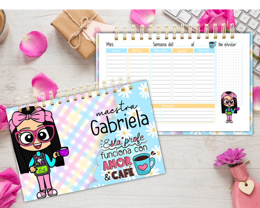 Weekly Planner for Teacher's / Organizador Semanal Maestros