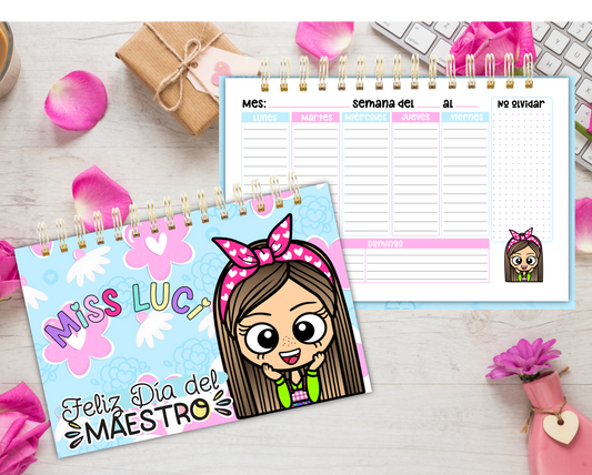 Weekly Planner for Teacher's / Organizador Semanal Maestros
