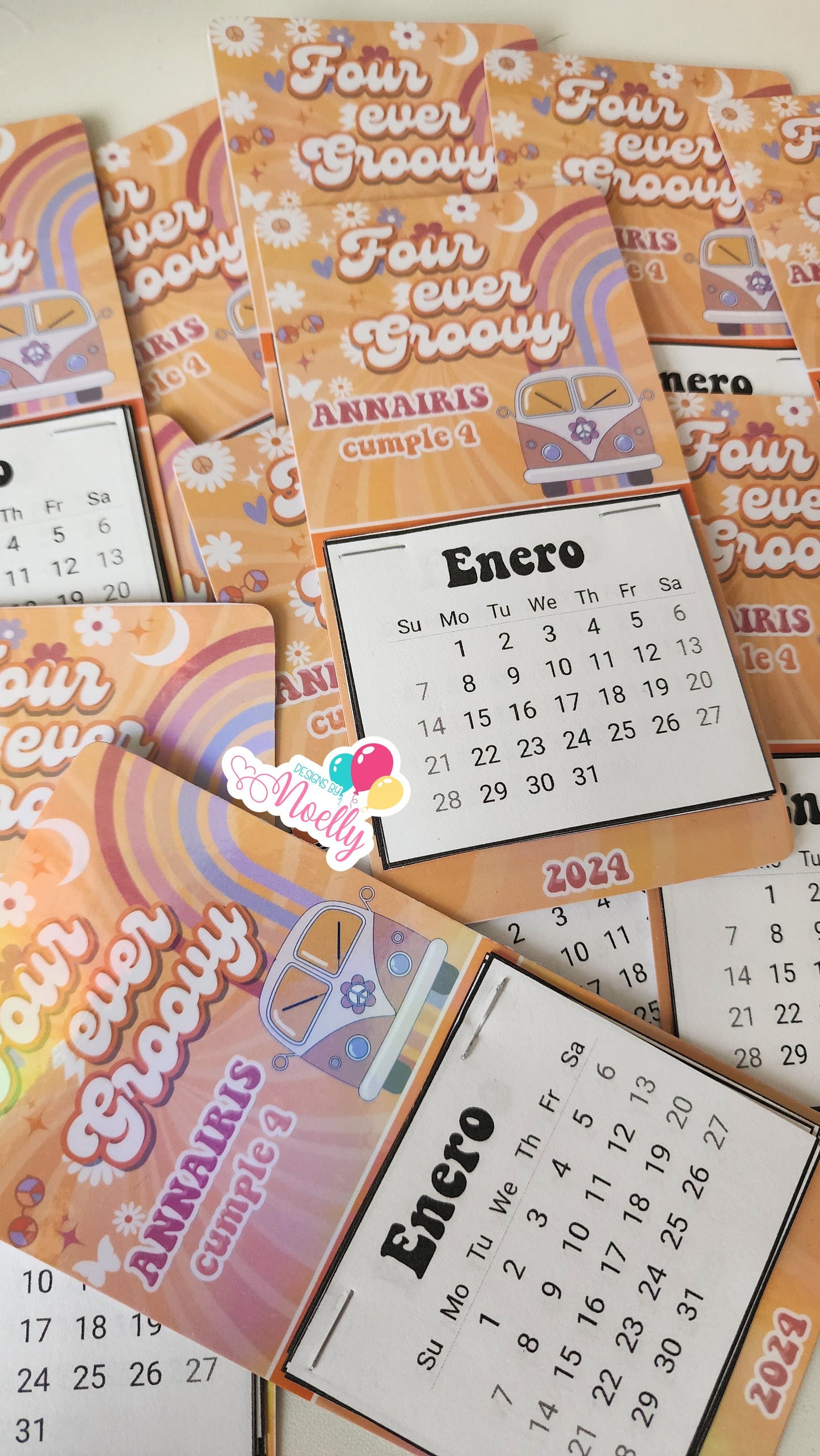 Personalized Calendars / Calendarios 6ct - 12ct