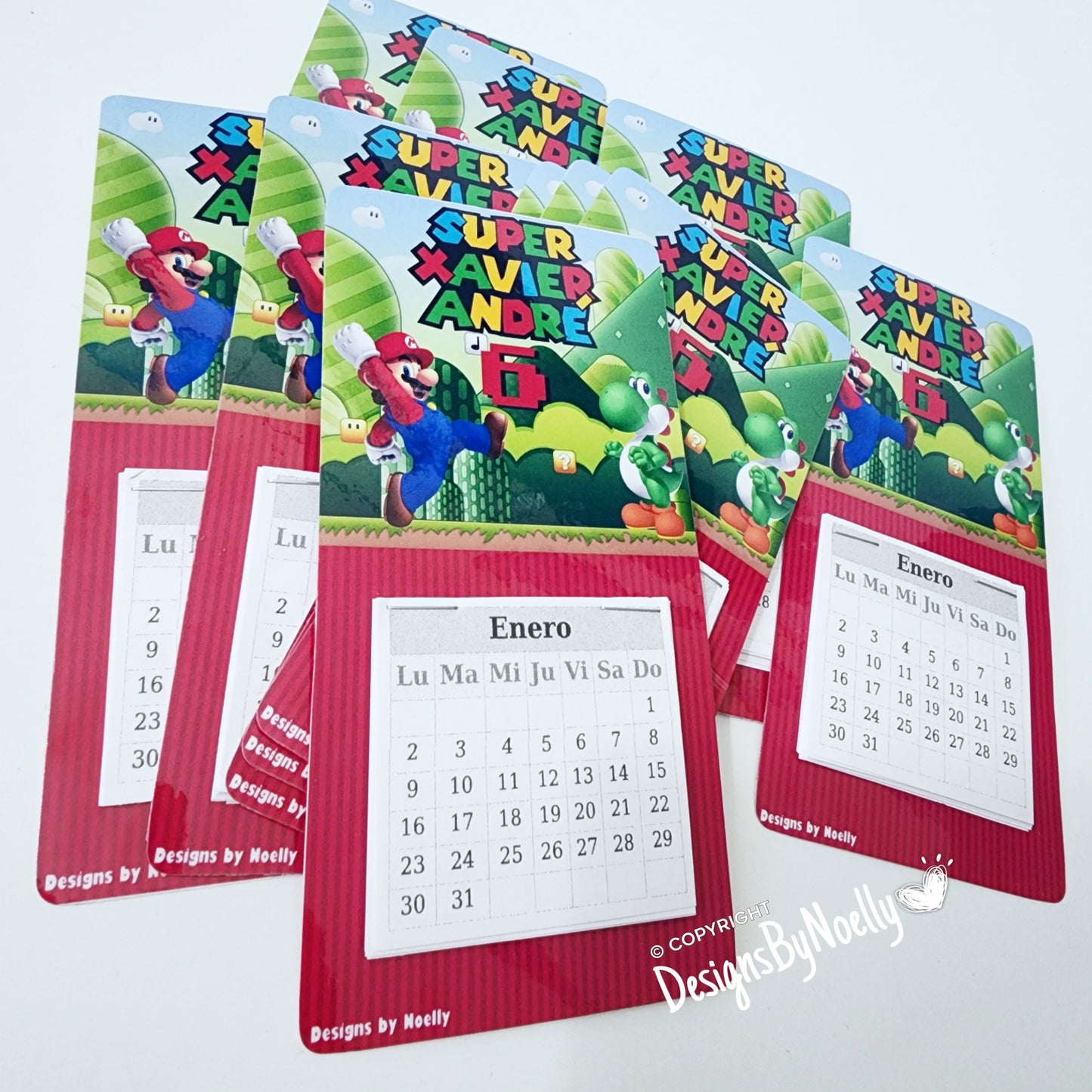 Personalized Calendars / Calendarios 6ct - 12ct