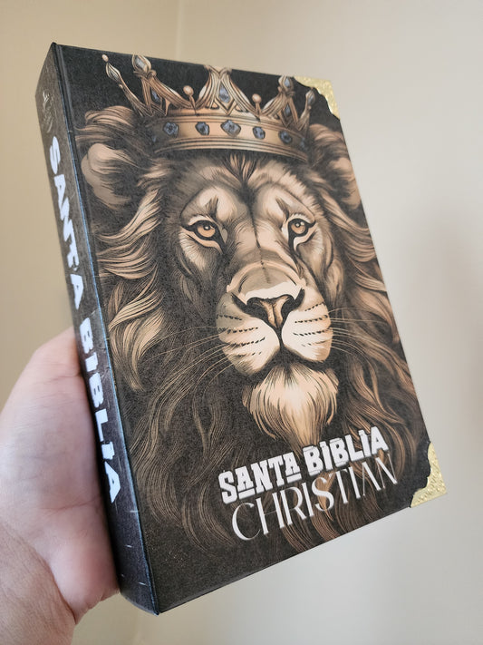 Biblia Para Niños "King" | Oro | Negra | Reina Valera 1960 | Kid's Bible | Boys