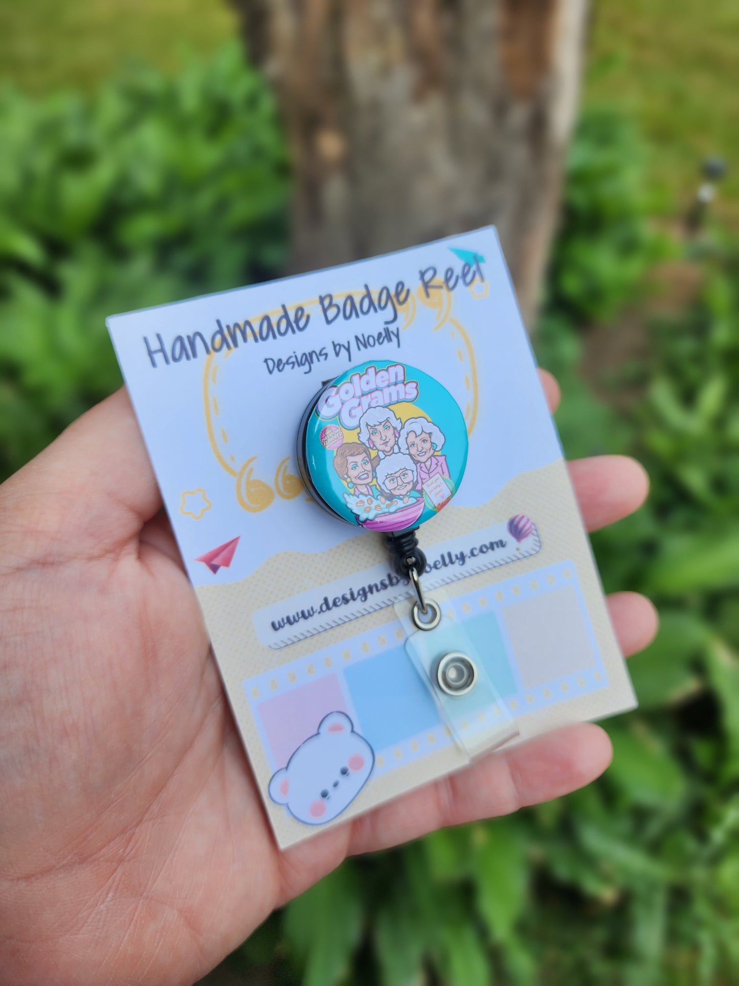 Golden Grams "Golden Girls" Badge Reeli