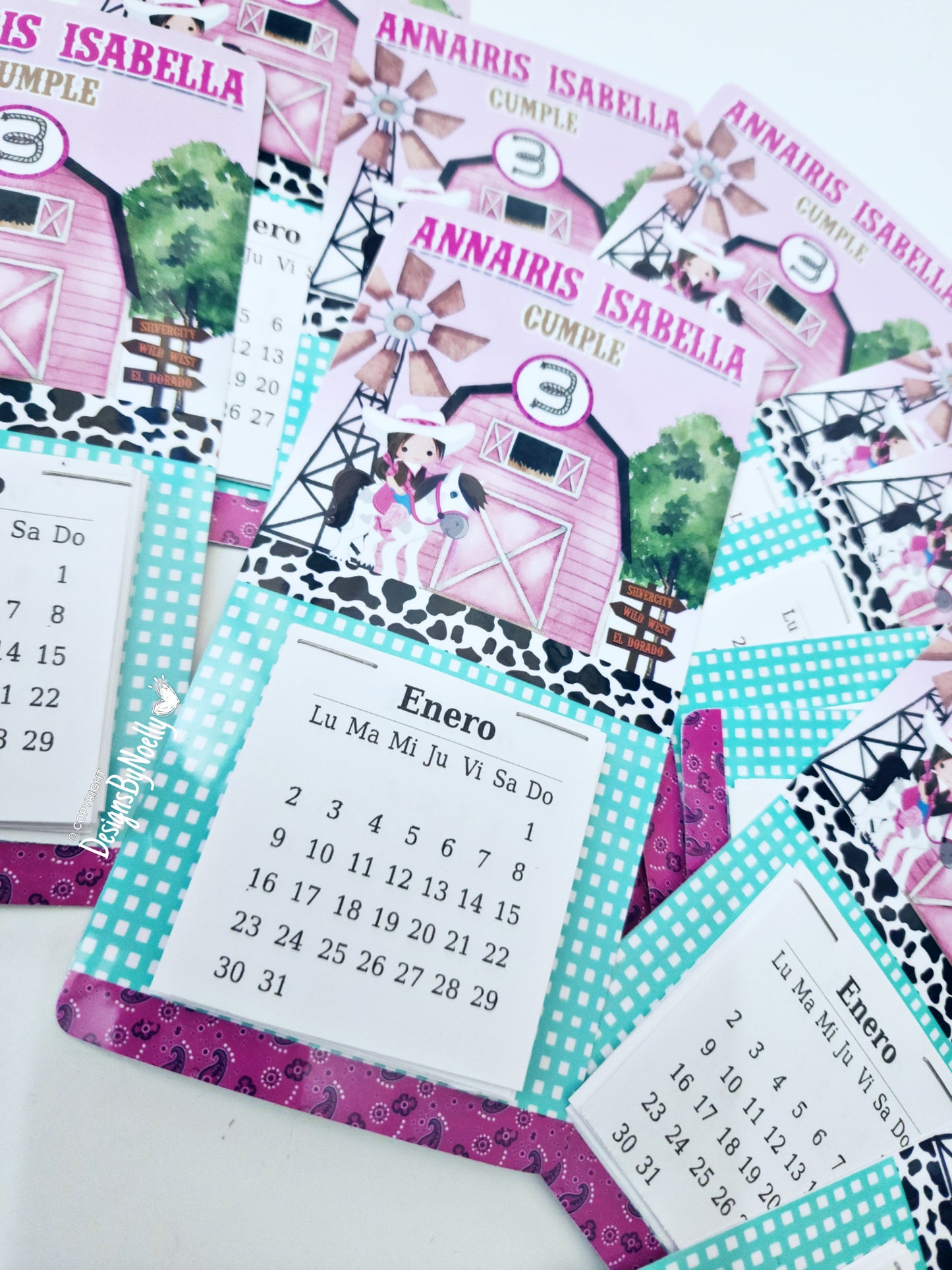 Personalized Calendars / Calendarios 6ct - 12ct
