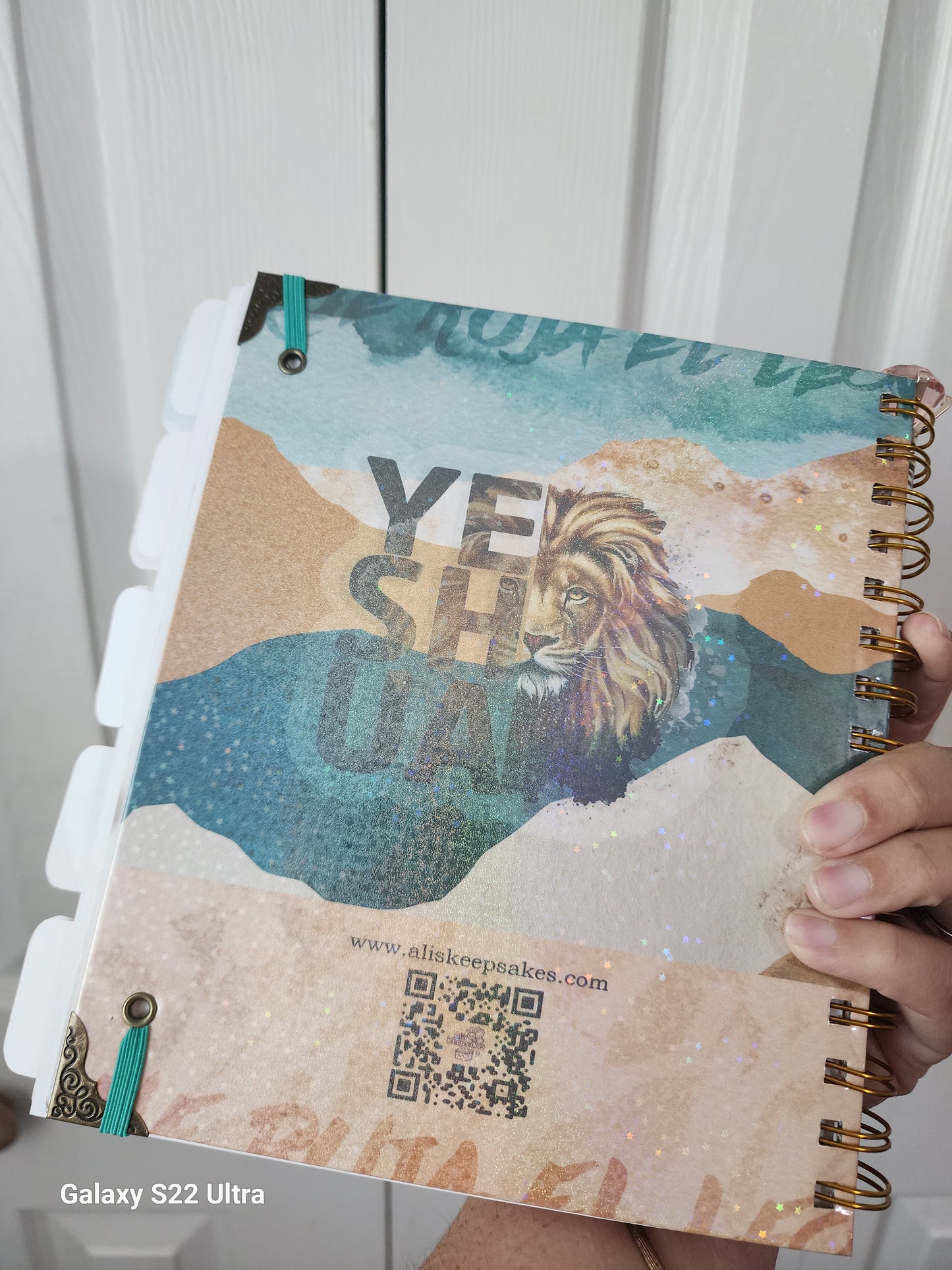 Agenda con Vista Semanal “León de Judá” – Edición Cristiana Inspiradora