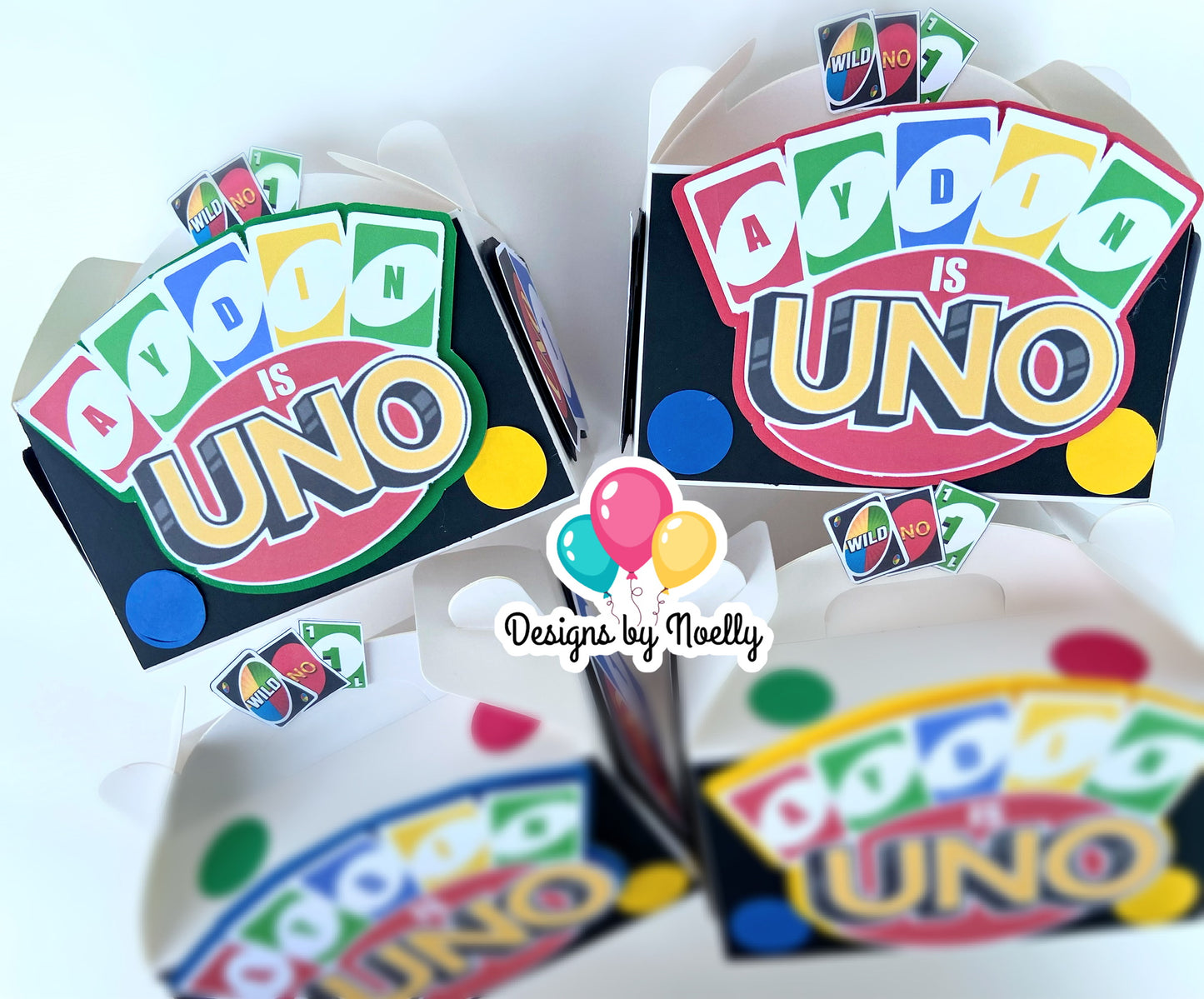 3D Treat Boxes - Cajitas 3D Para Dulces 12ct