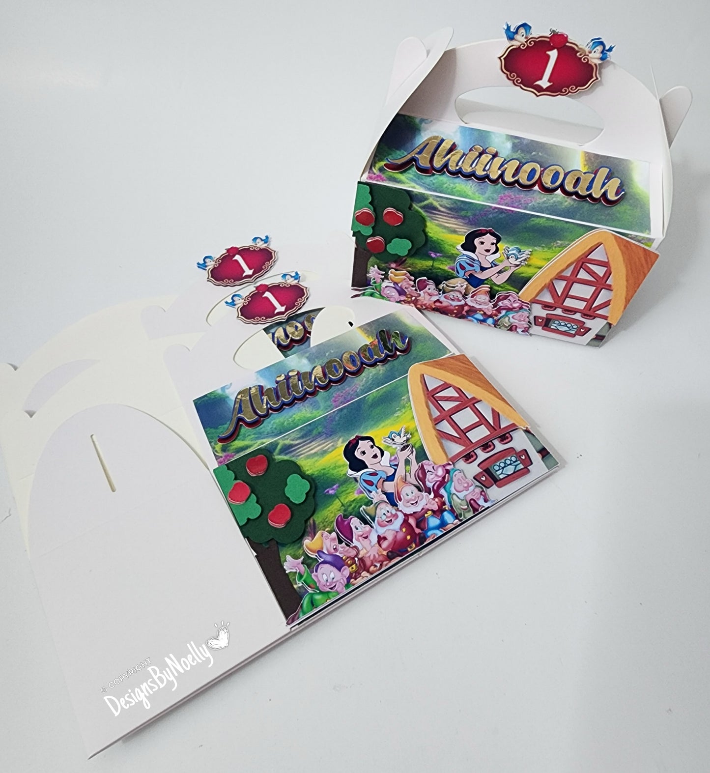 3D Treat Boxes - Cajitas 3D Para Dulces 12ct