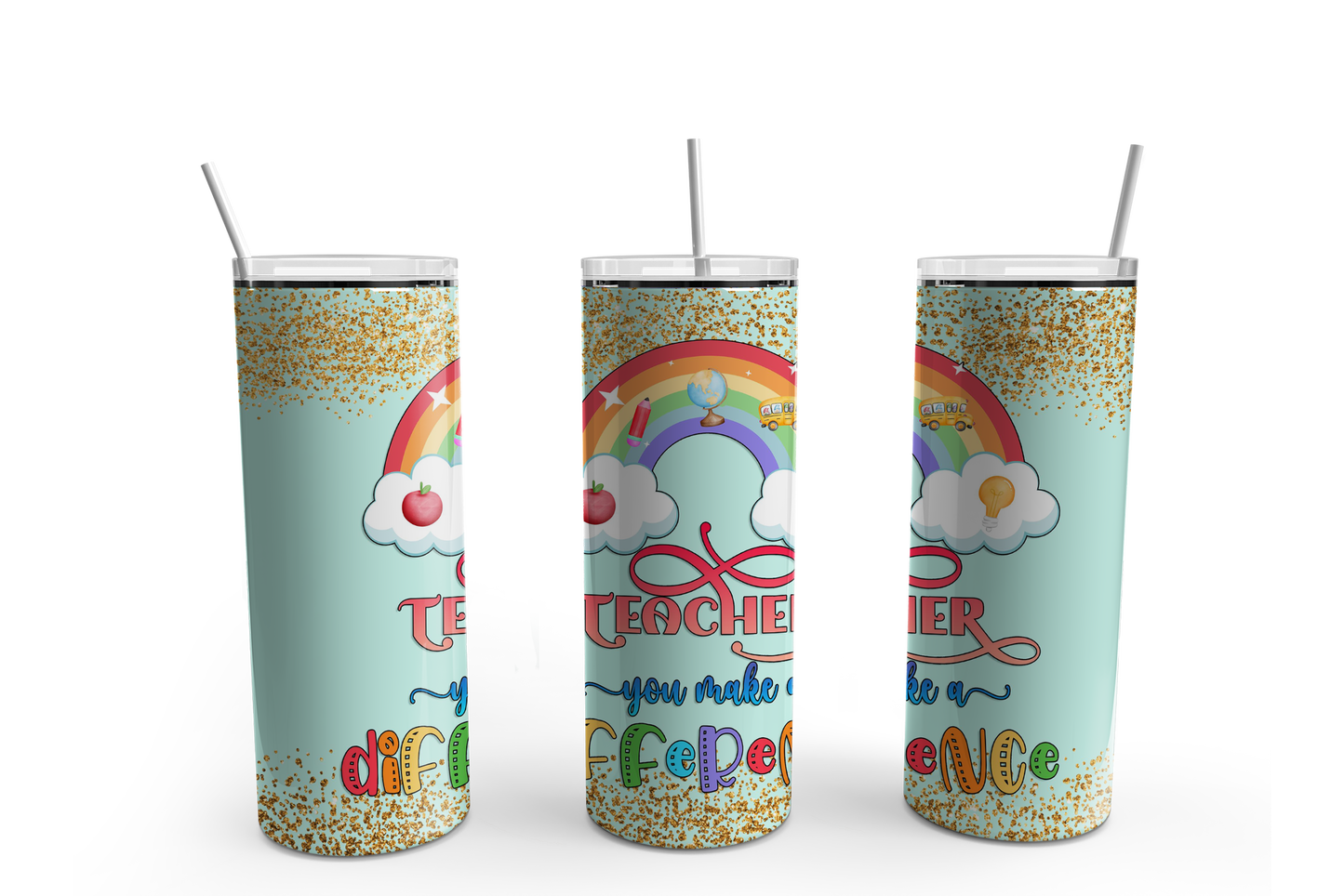 Teacher you make a difference 20oz Tumbler