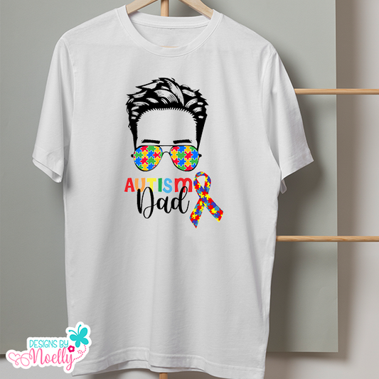 Autism Dad  /  Autism Awareness  T-Shirt