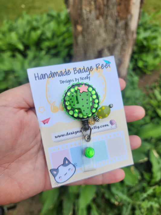 Cactus Badge Reel
