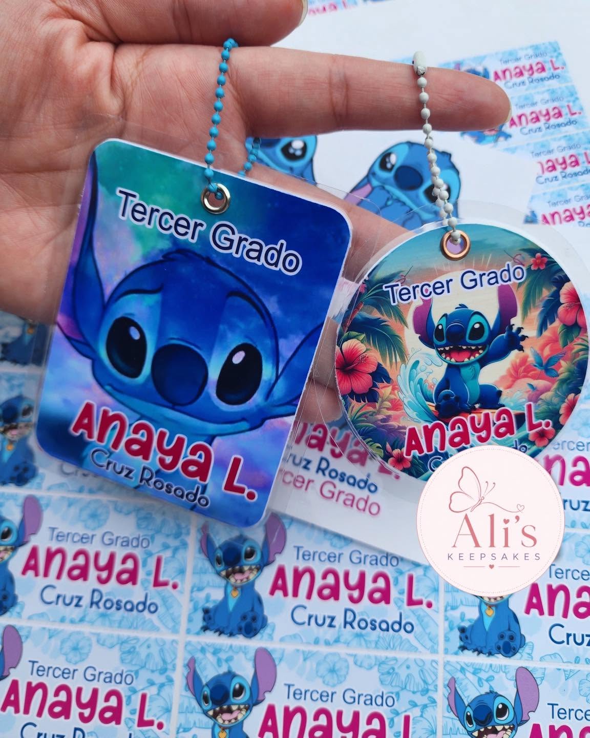 Etiquetas Escolares Personalizadas - Holográfico