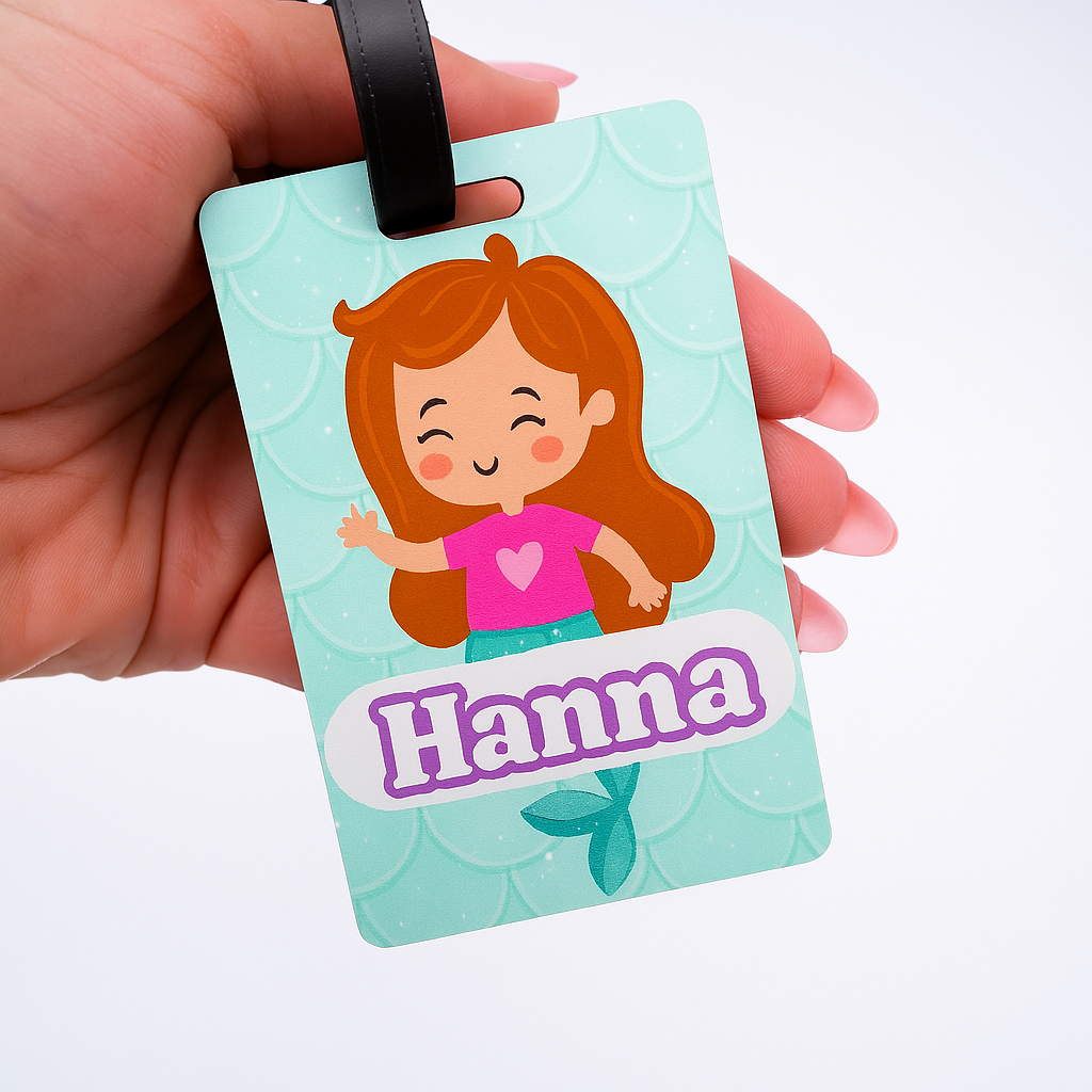 Tags Personalizados para Mochilas, Loncheras o Luggage | Personalized Backpack & Lunchbox Tags