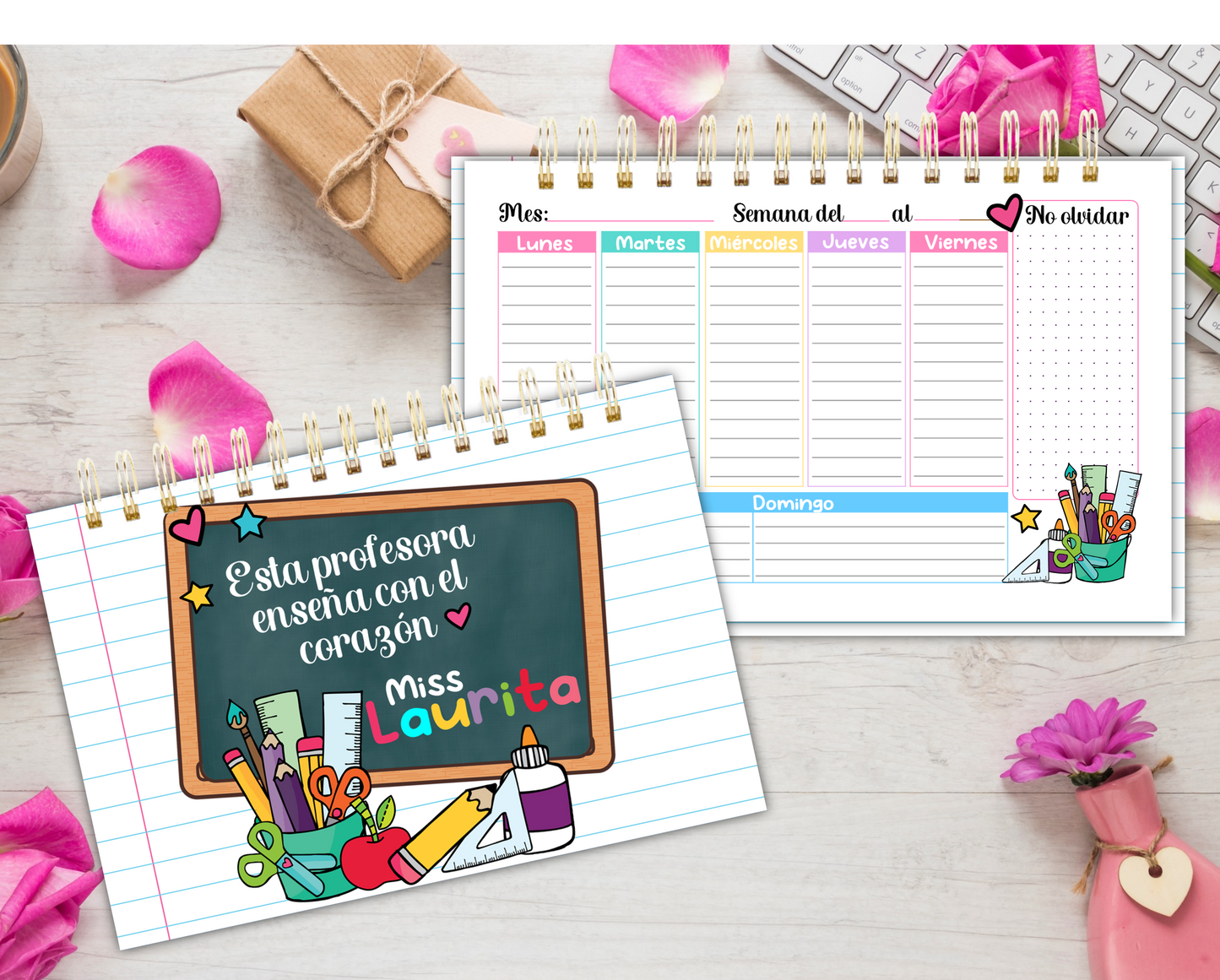 Weekly Planner for Teacher's / Organizador Semanal Maestros