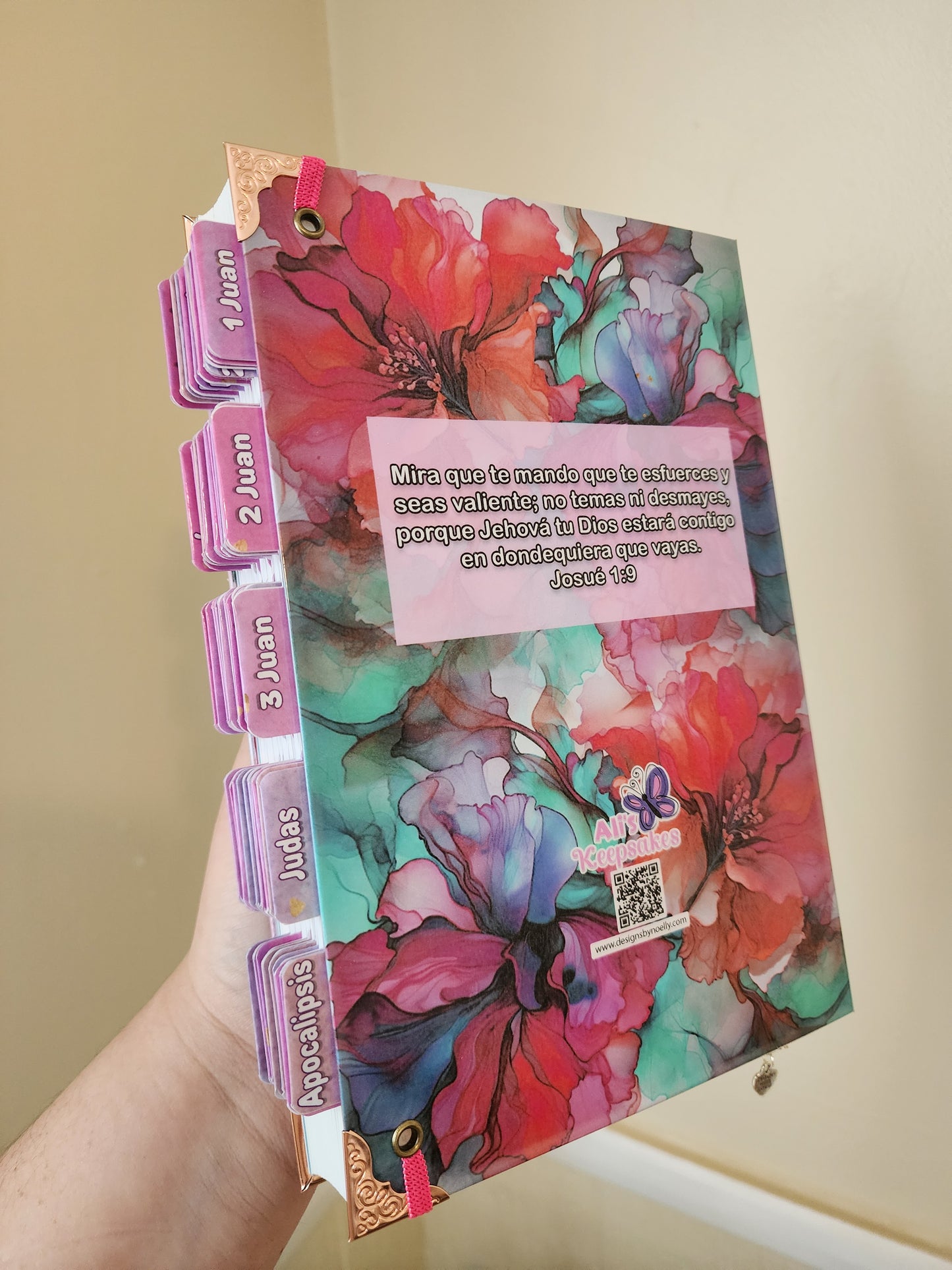 Biblia L-Floral // Lion of Judah  Letras Grandes