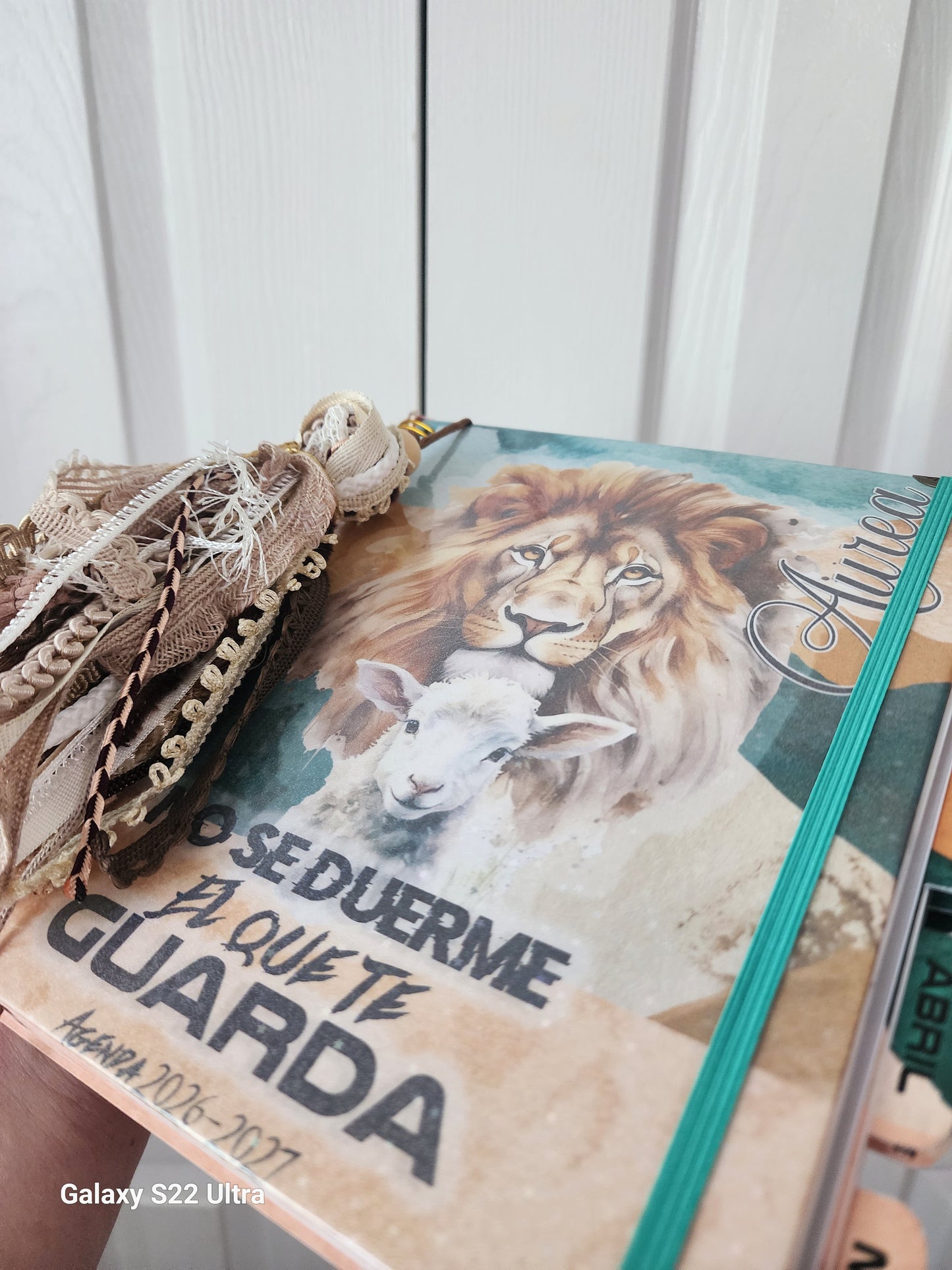 Agenda con Vista Semanal “León de Judá” – Edición Cristiana Inspiradora